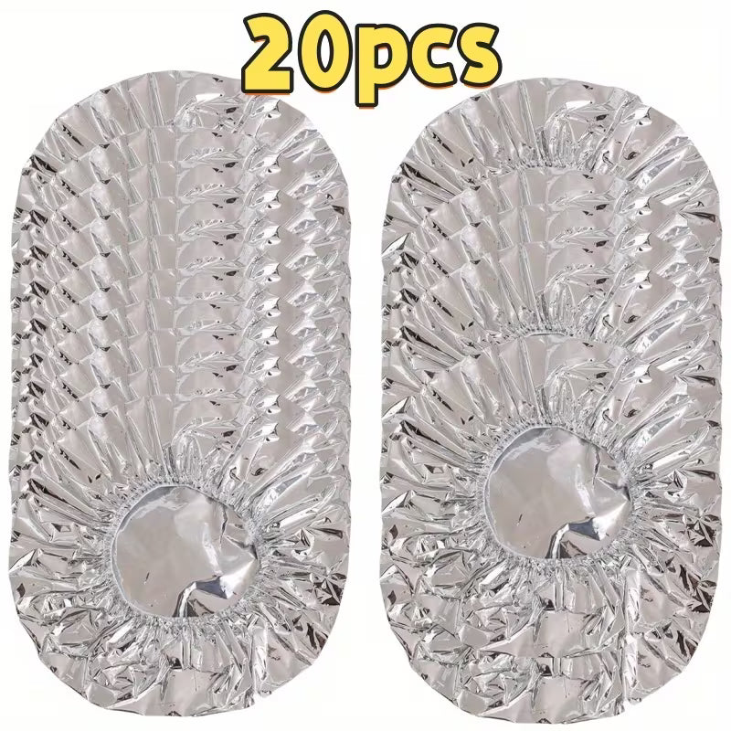 20pcs/Set Reusable Aluminum Foil Bowl