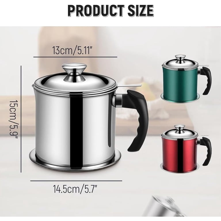 Stainless Steel Oil Filter Pot Can