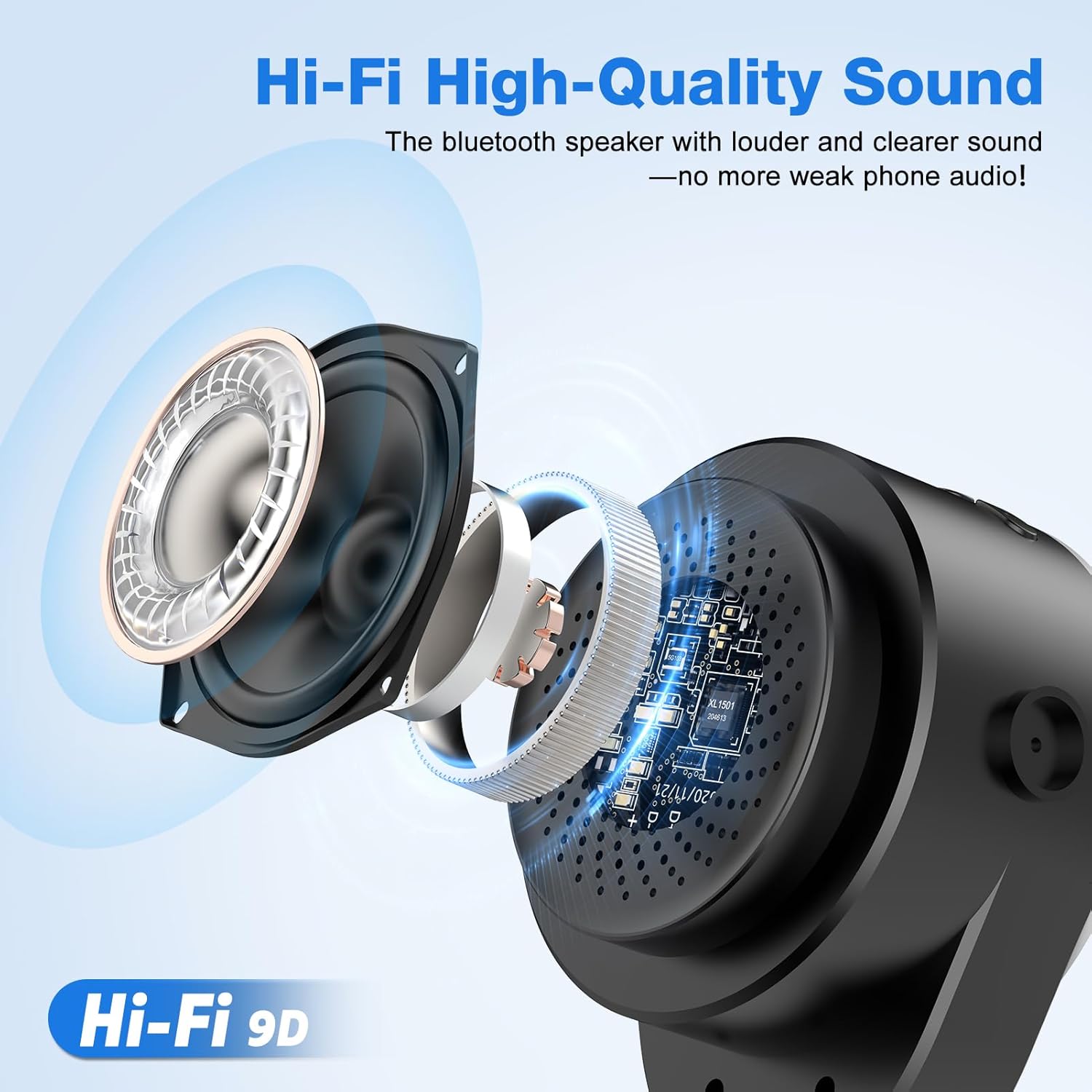 Bluetooth Speaker with RGB & 4-in-1