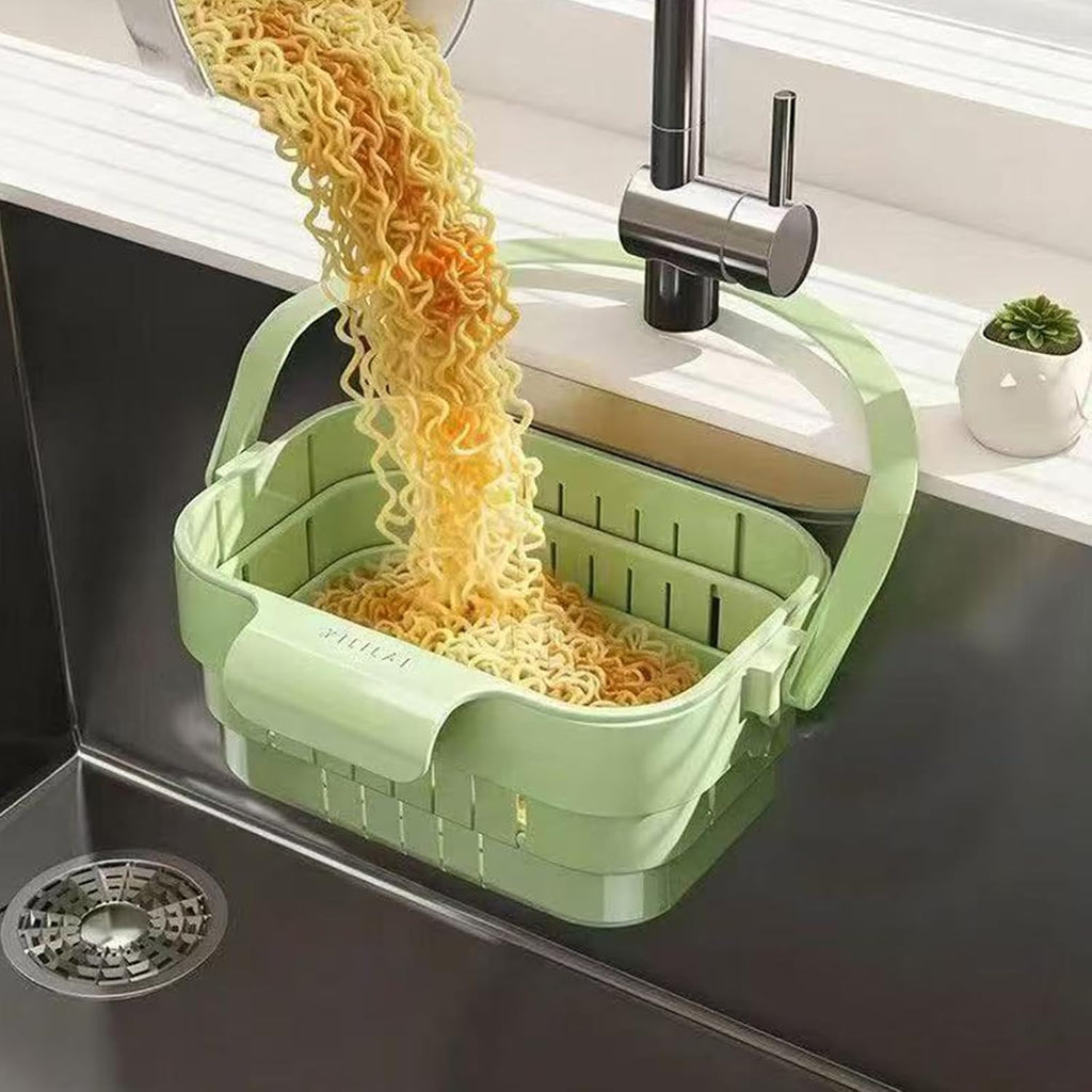 Flexible drying rack with expandable design