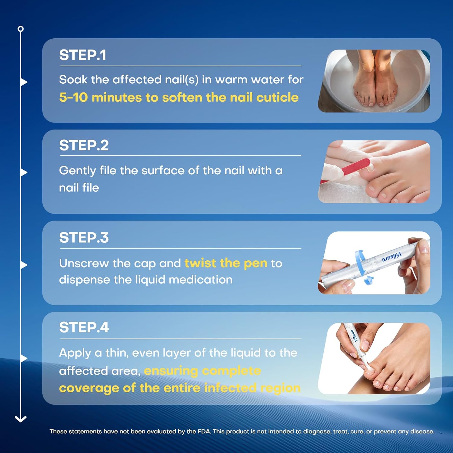 Villsure Toenail Fungus Pen