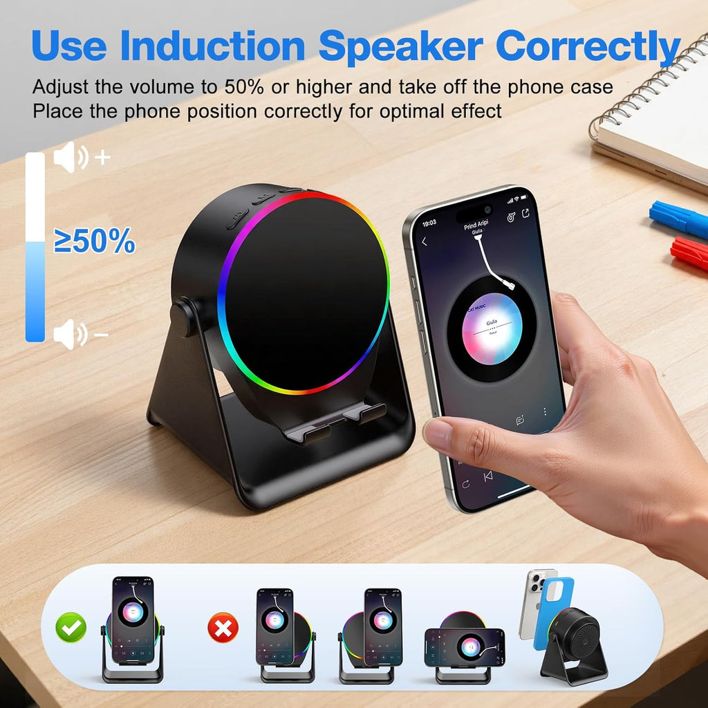 Bluetooth Speaker with RGB & 4-in-1