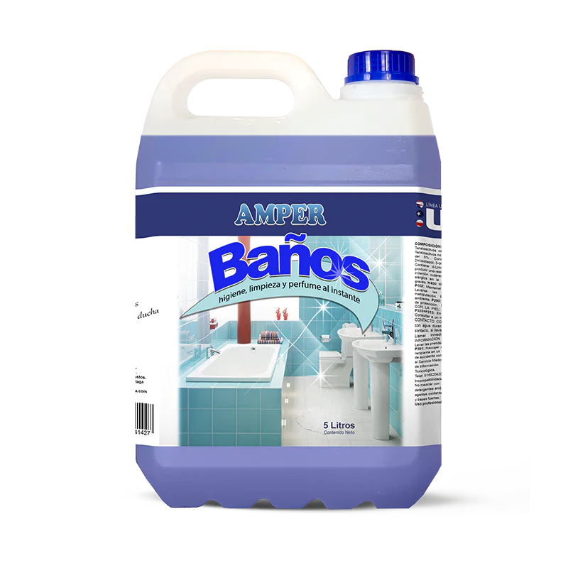 Limpiador Multiusos para Baños. Fragancia Fresca y muy agradable
