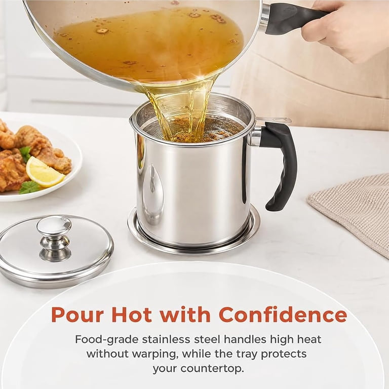 Stainless Steel Oil Filter Pot Can
