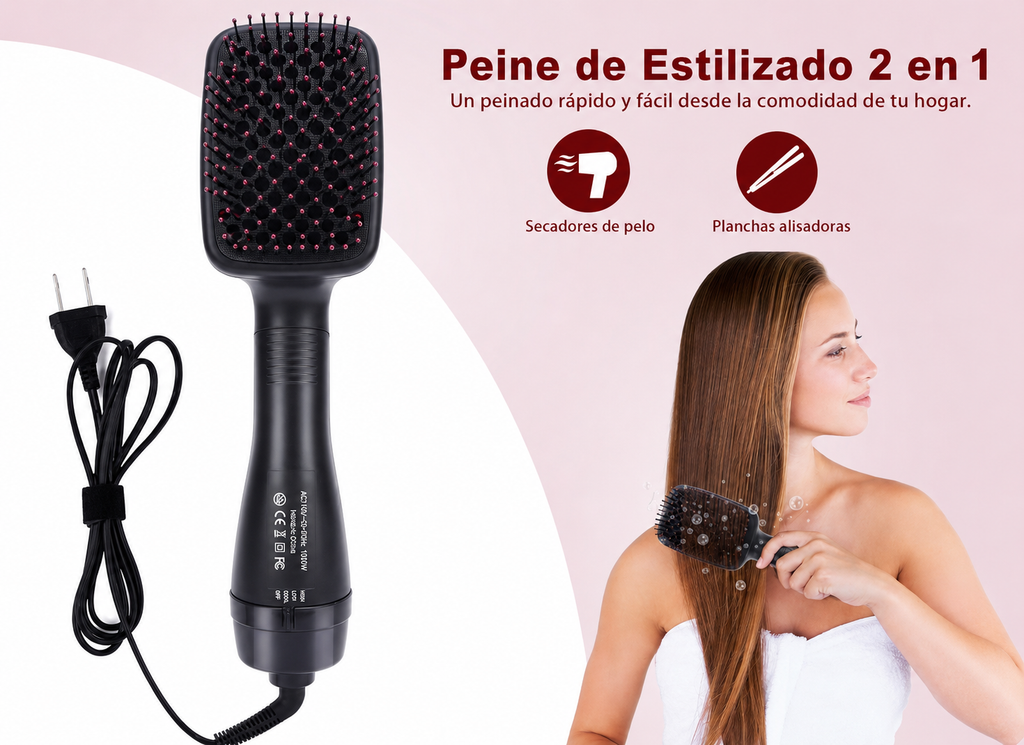 Cepillo secador alisador