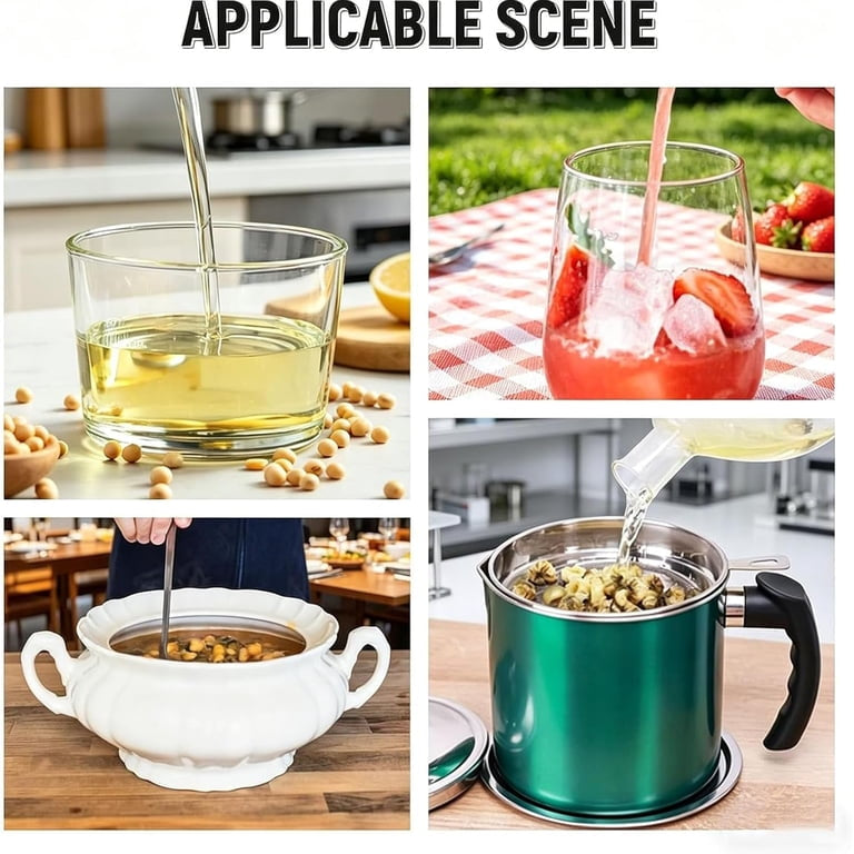 Stainless Steel Oil Filter Pot Can